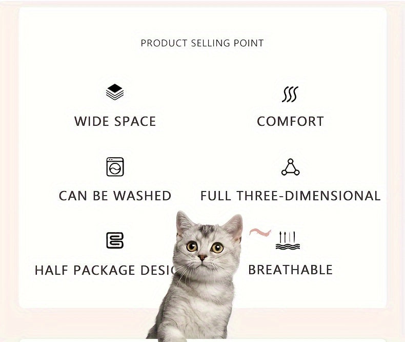 Plush Cat Sofa Bed