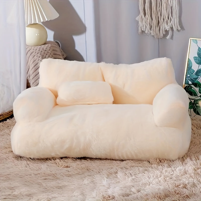 Plush Cat Sofa Bed