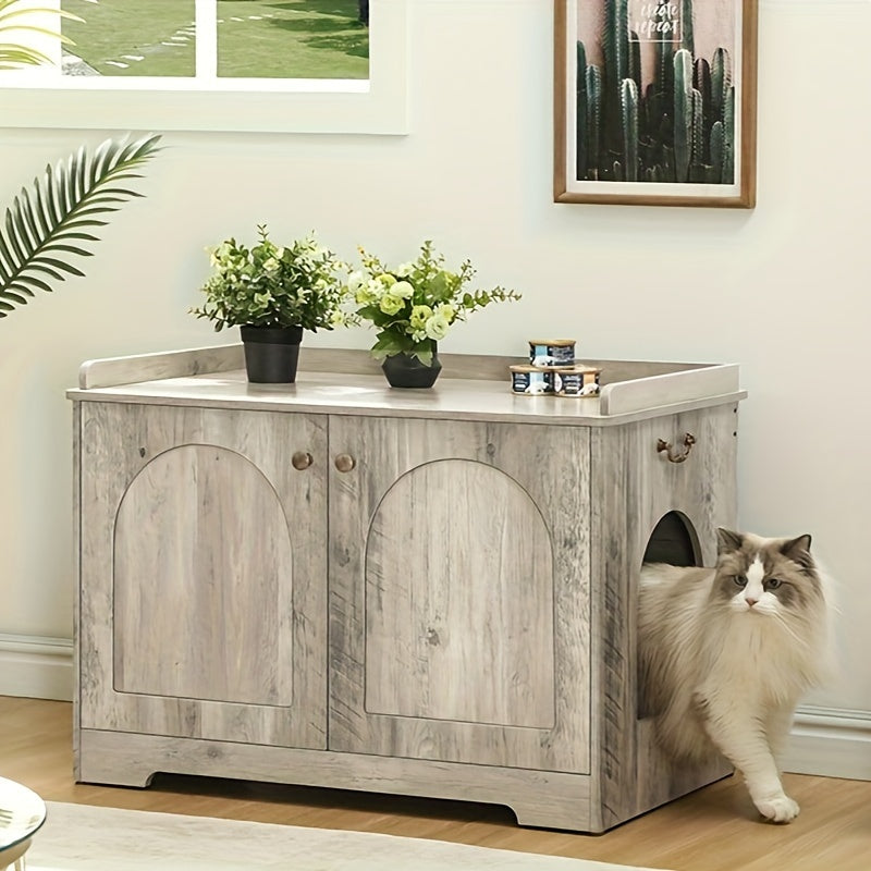 Cat Cabinet with Handles