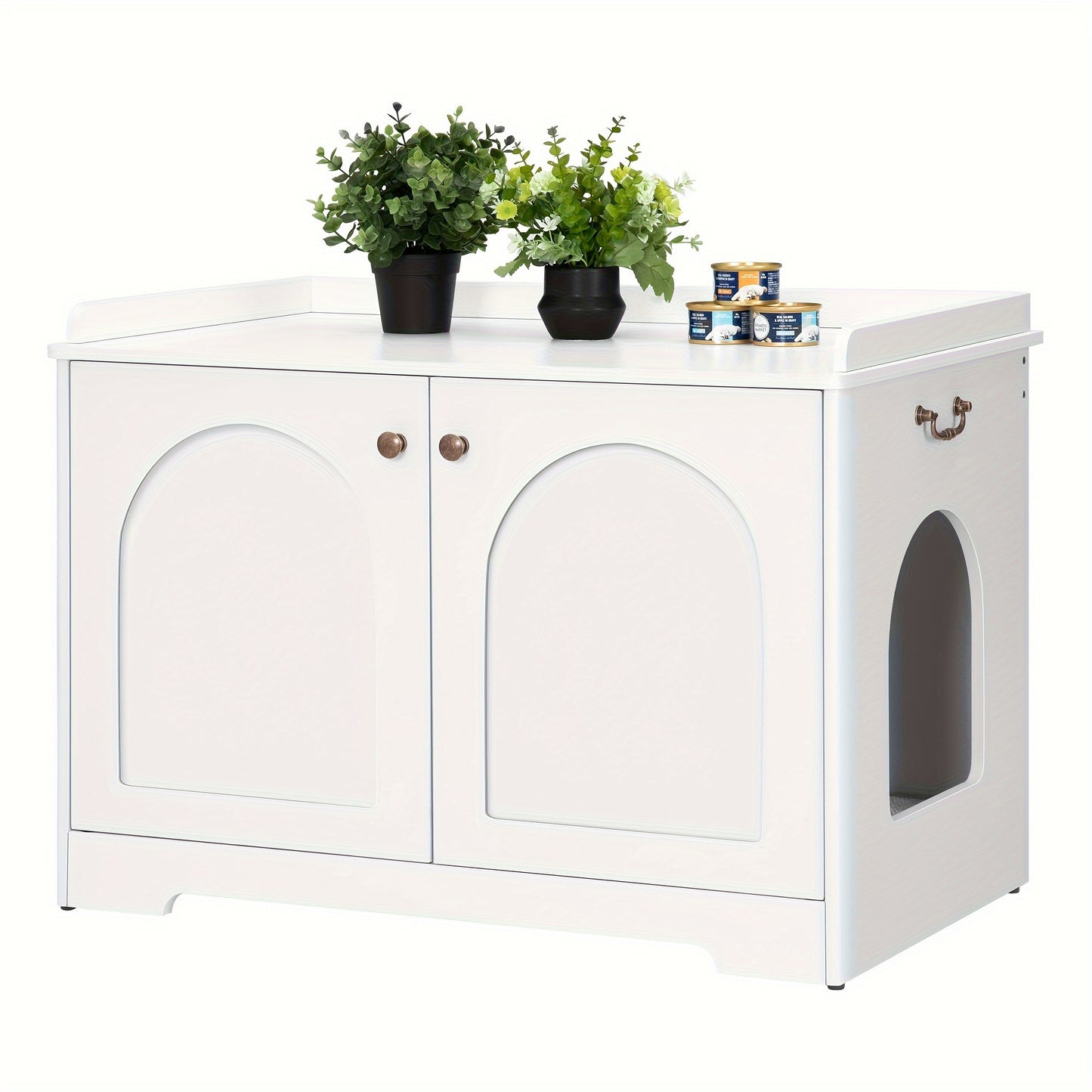 Cat Cabinet with Handles