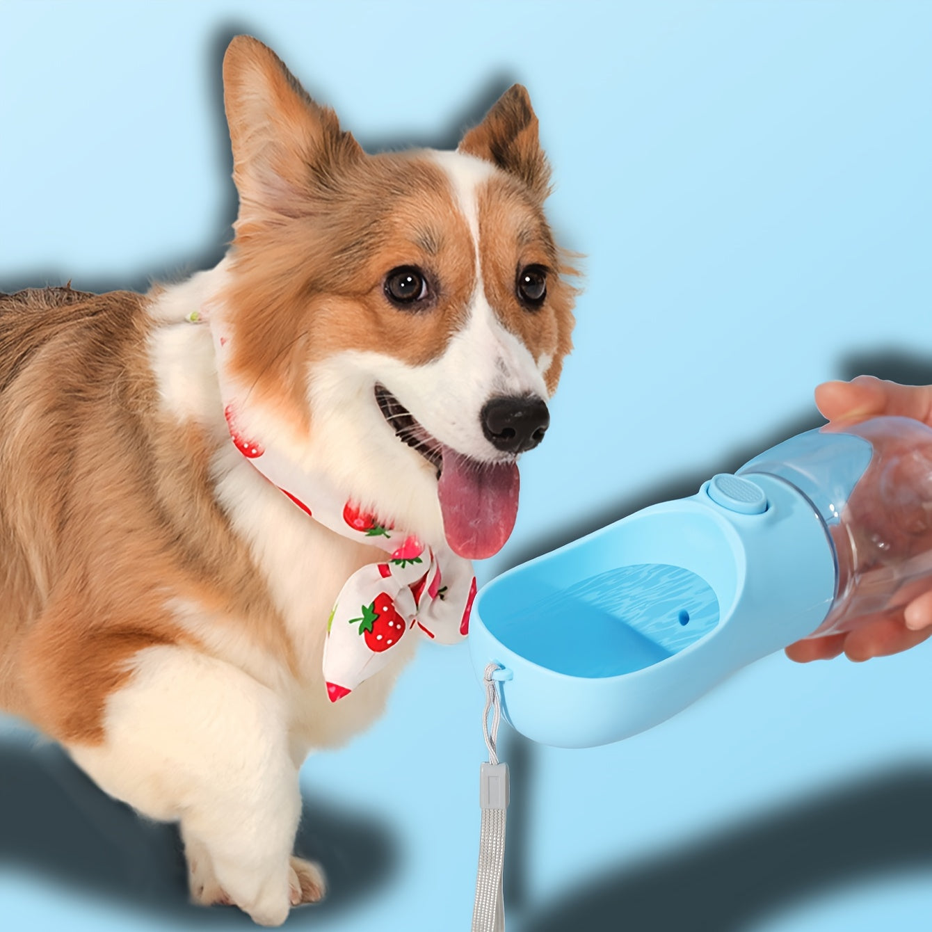 Portable Pet Water Bottle Dispenser