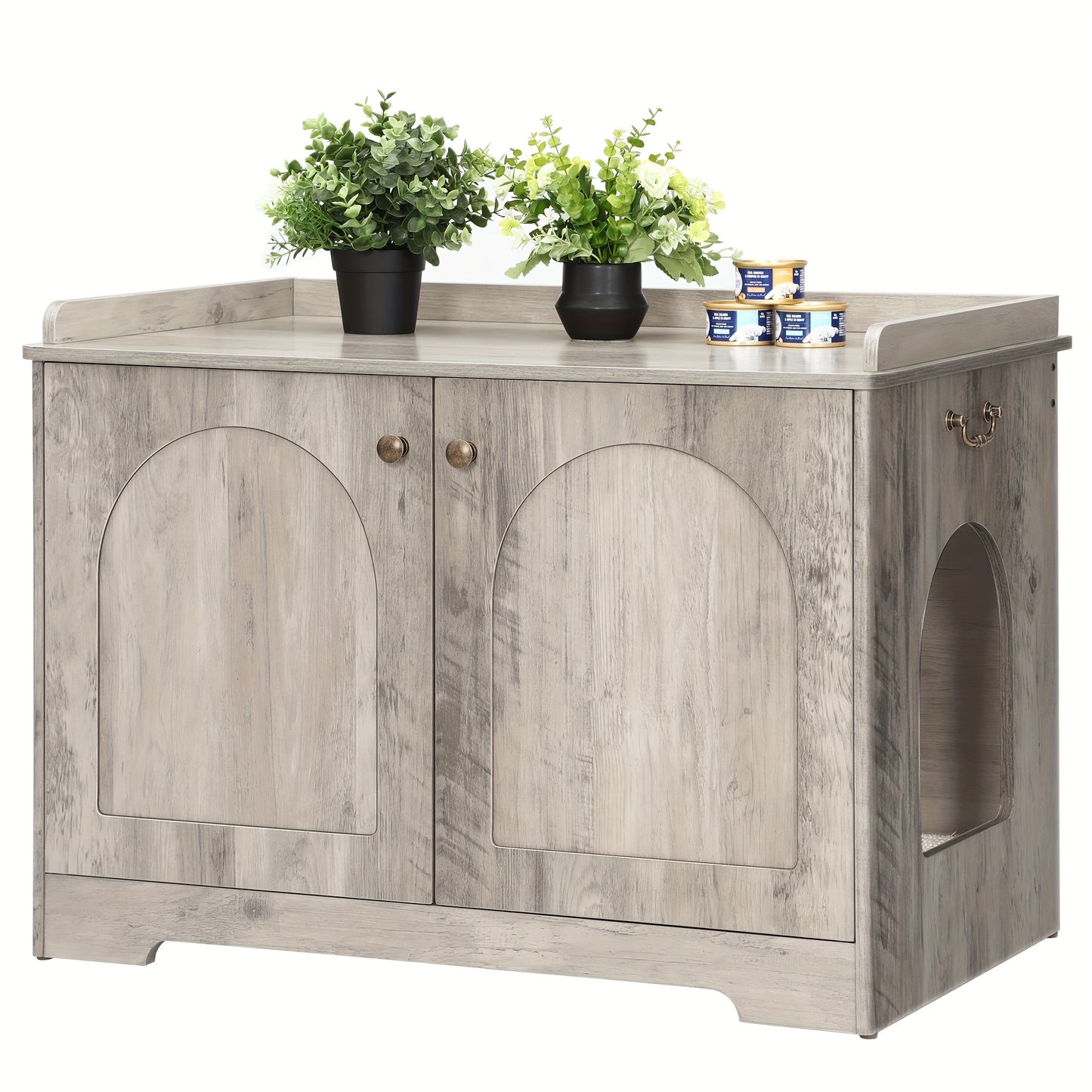Cat Cabinet with Handles