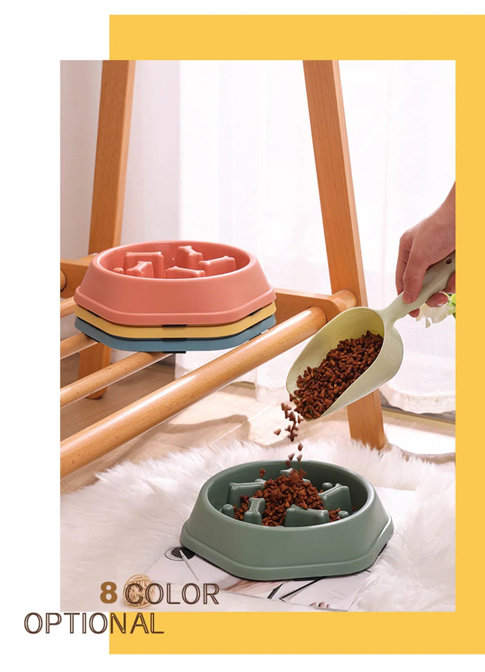 Slow Feeder Dog Bowls