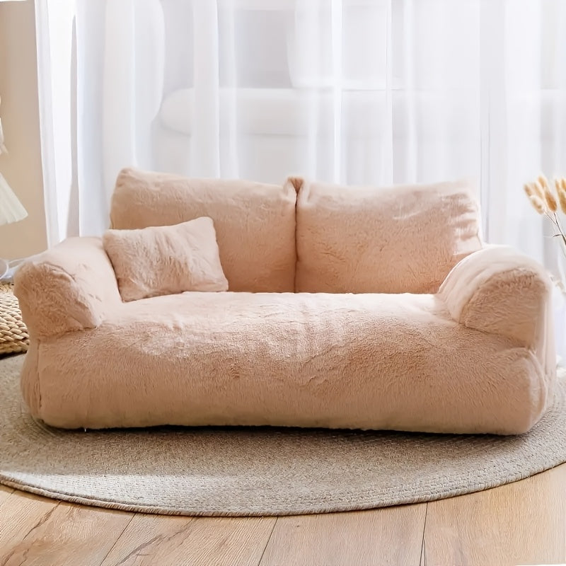 Plush Cat Sofa Bed