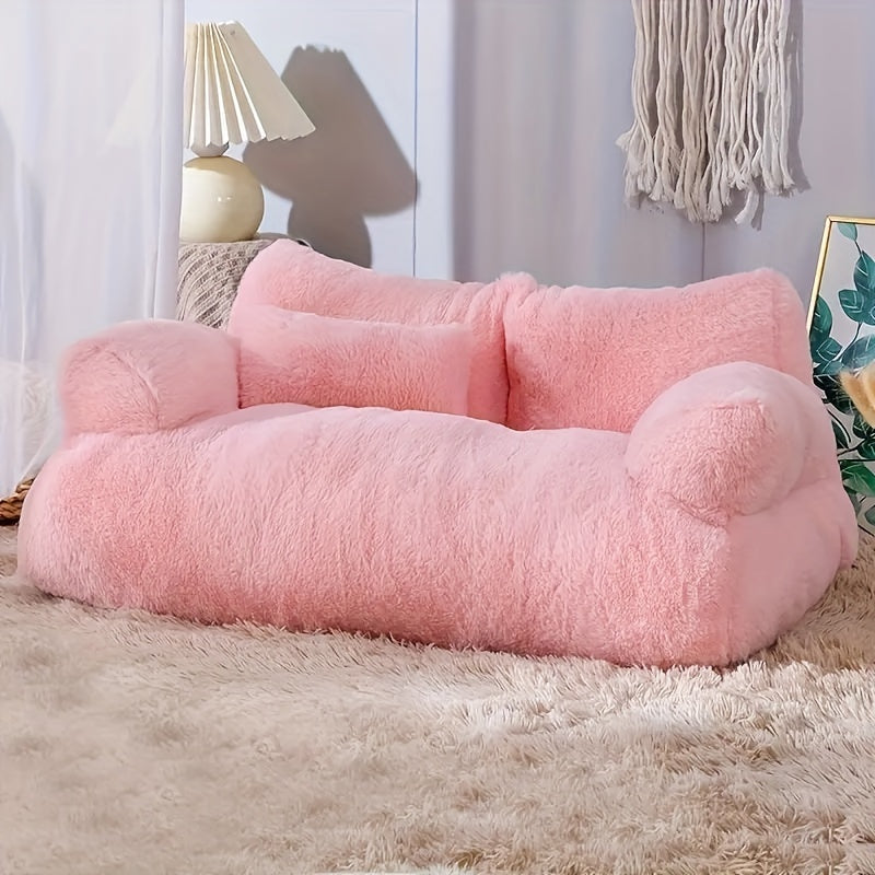 Plush Cat Sofa Bed