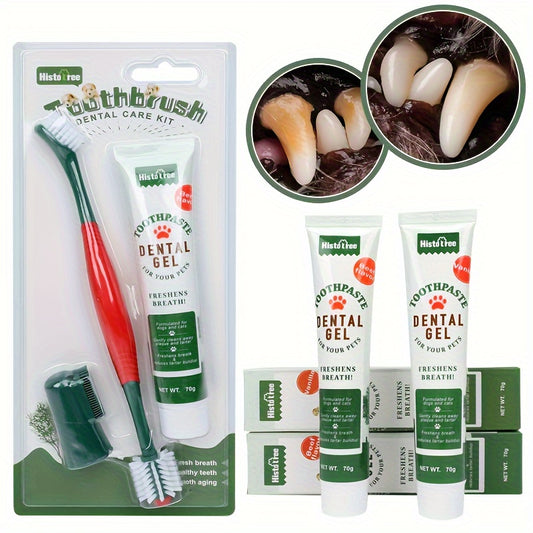 Kit for Cleaning Dog And Cat Teeth