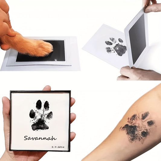 Pet Paw Print Memorial