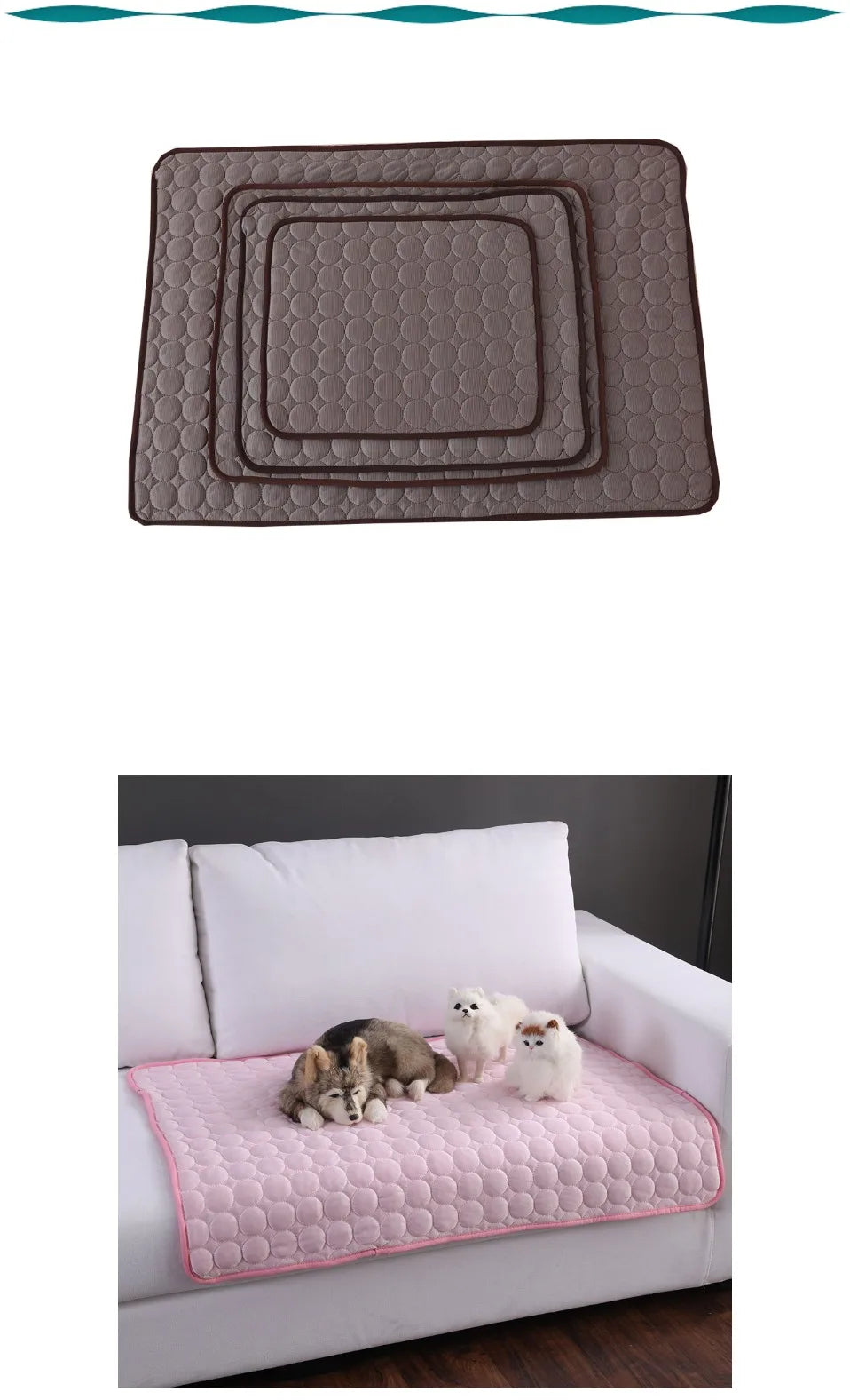 Dog Bed Cooling Mat