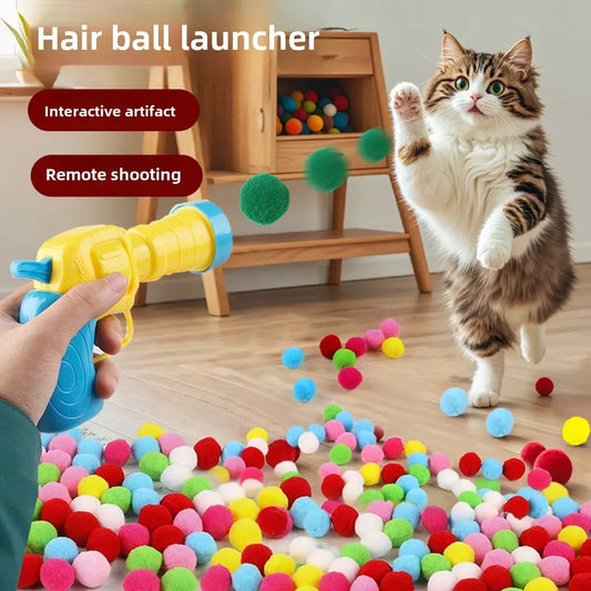 Silent Hair Ball Gun