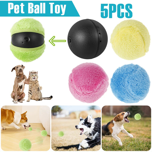 Pet Ball Toy Automatic Rolle
