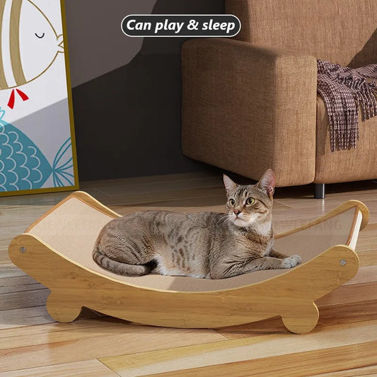 Wooden Cat Scratching Pads